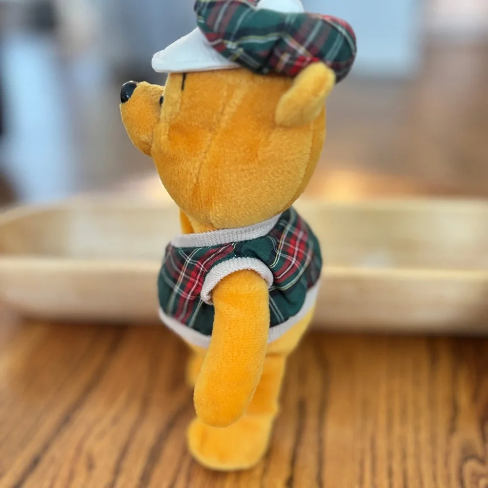 Disney Winnie the Pooh Golfer Plush 9 inch Walt Disney World